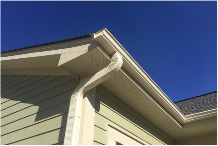 Image of a gutter